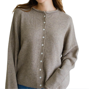 PIPER CARDIGAN Mocha