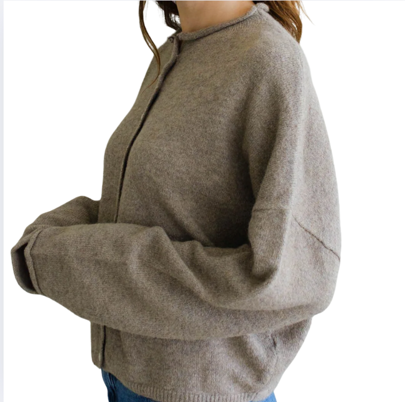 PIPER CARDIGAN Mocha